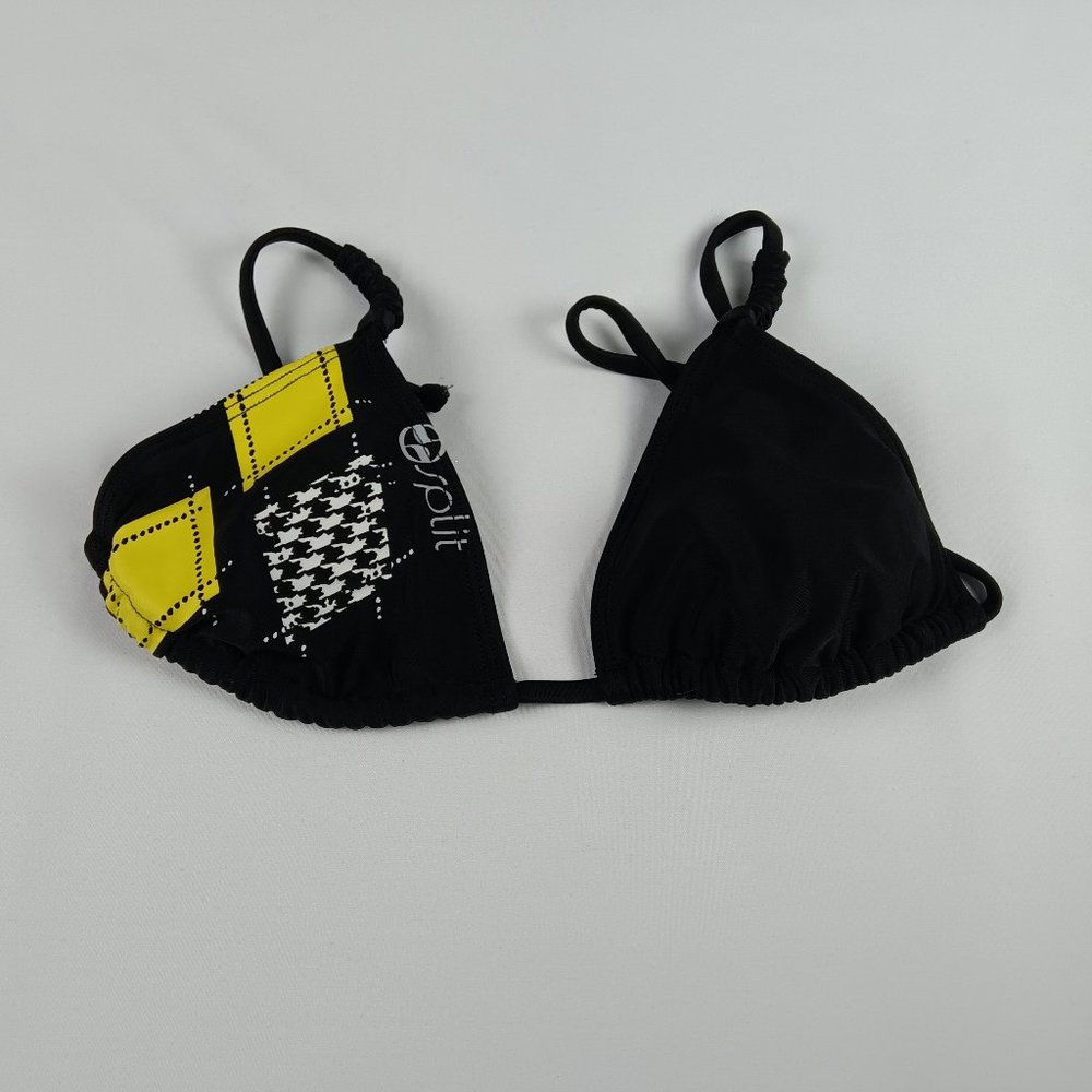 Split Bikini Top.